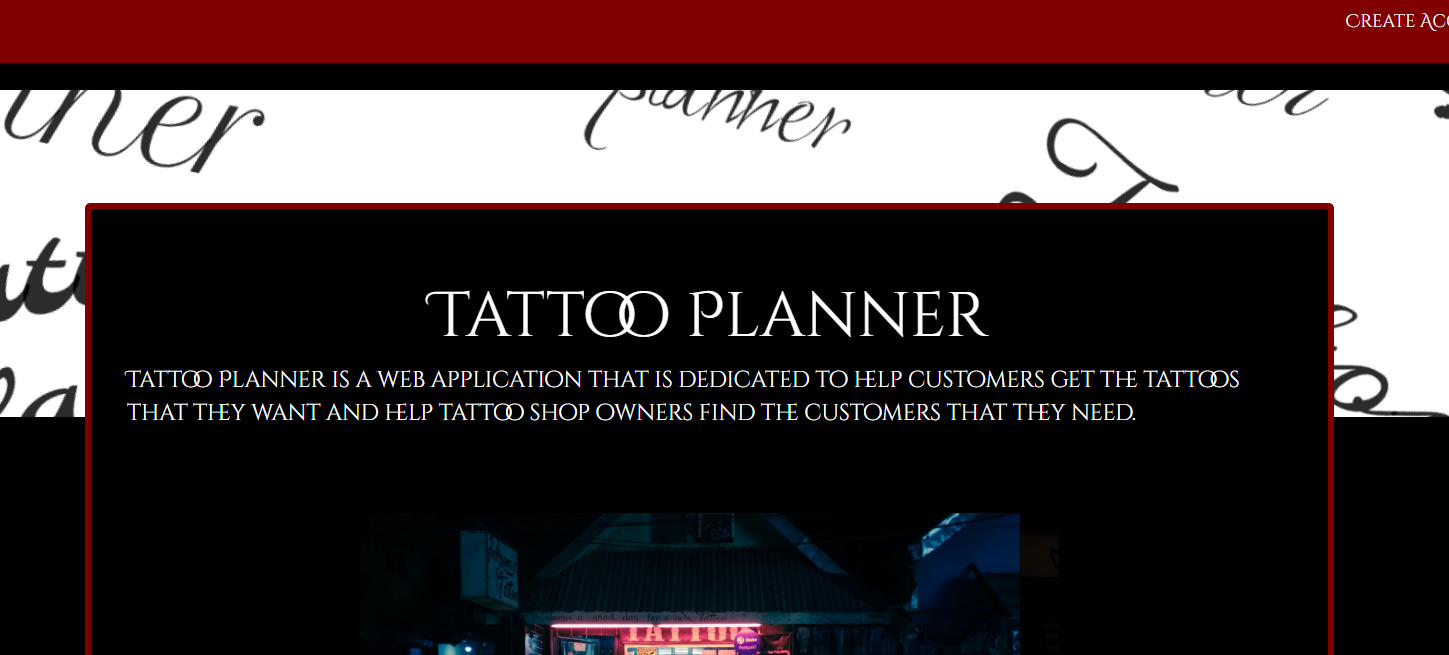 Tattoo Planner
